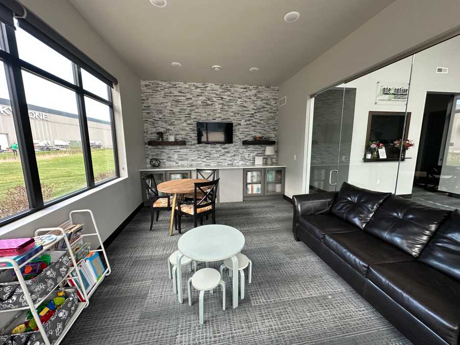 Comfortable therapy office at Integrative Wellness